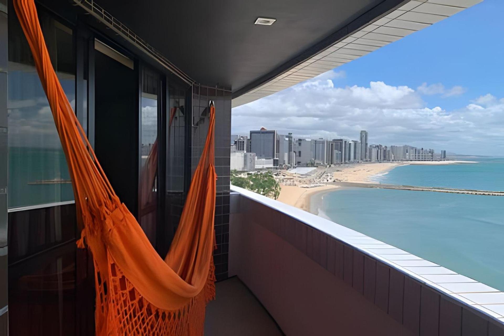 포르탈레자 Hosts Br - Flat Frente Mar Na Beira Mar 아파트 외부 사진