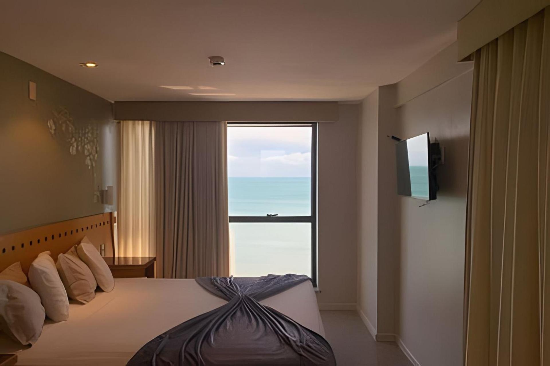 포르탈레자 Hosts Br - Flat Frente Mar Na Beira Mar 아파트 외부 사진